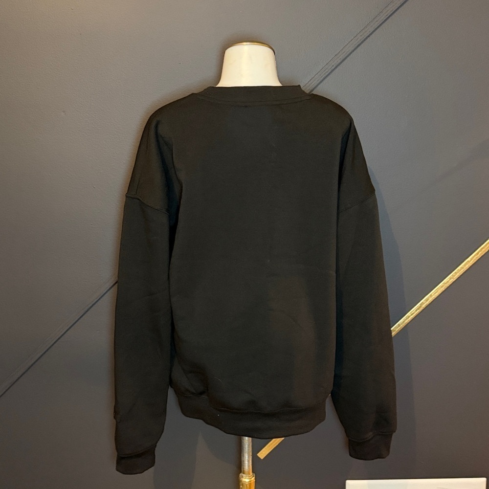 Men’s Originals Tonal Embroidered Fleece Crew Neck Sweatshirt - Picture 2 of 5